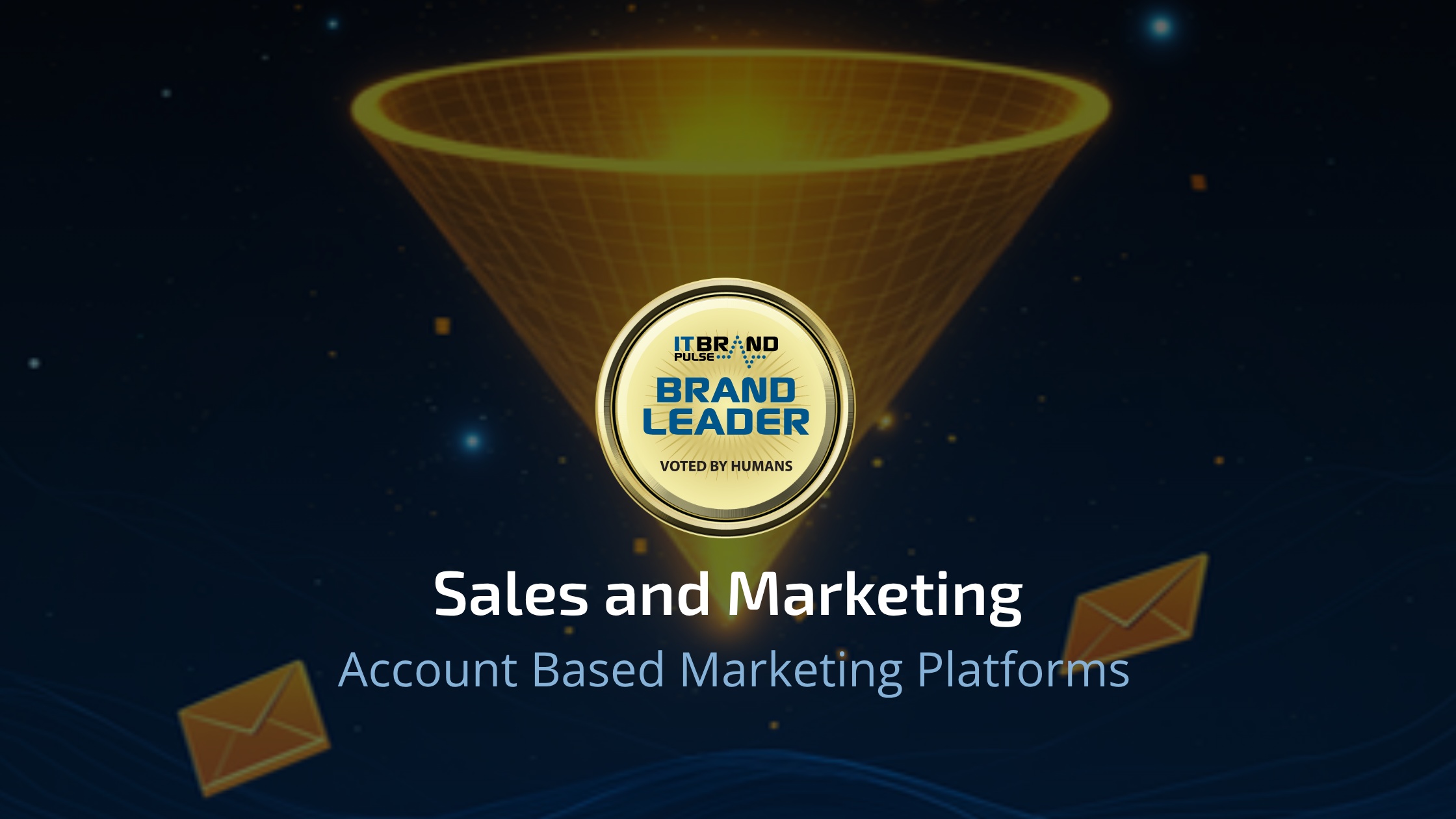 IT Brand Pulse Account Based Marketing Platforms Brand Leader Report showing Demandbase as market leader